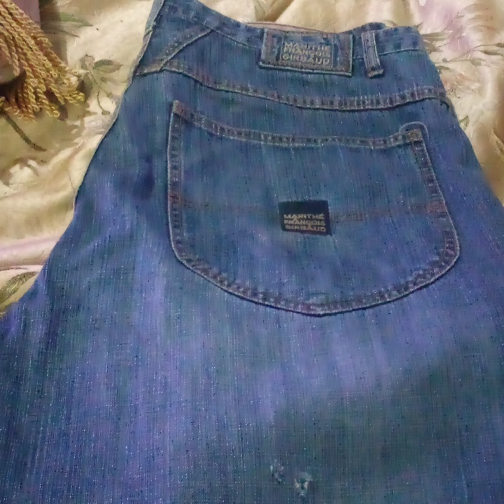 Men's short blue jeans girbaud size 35